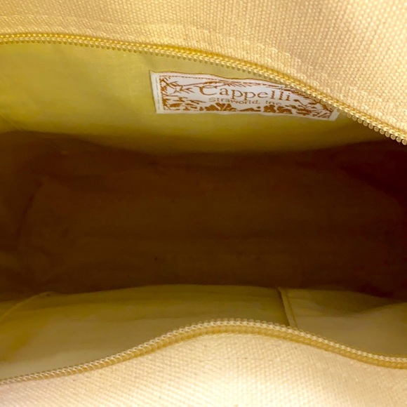 Cappelli Embroidered Sequins Straw Bag - Picture 5 of 6